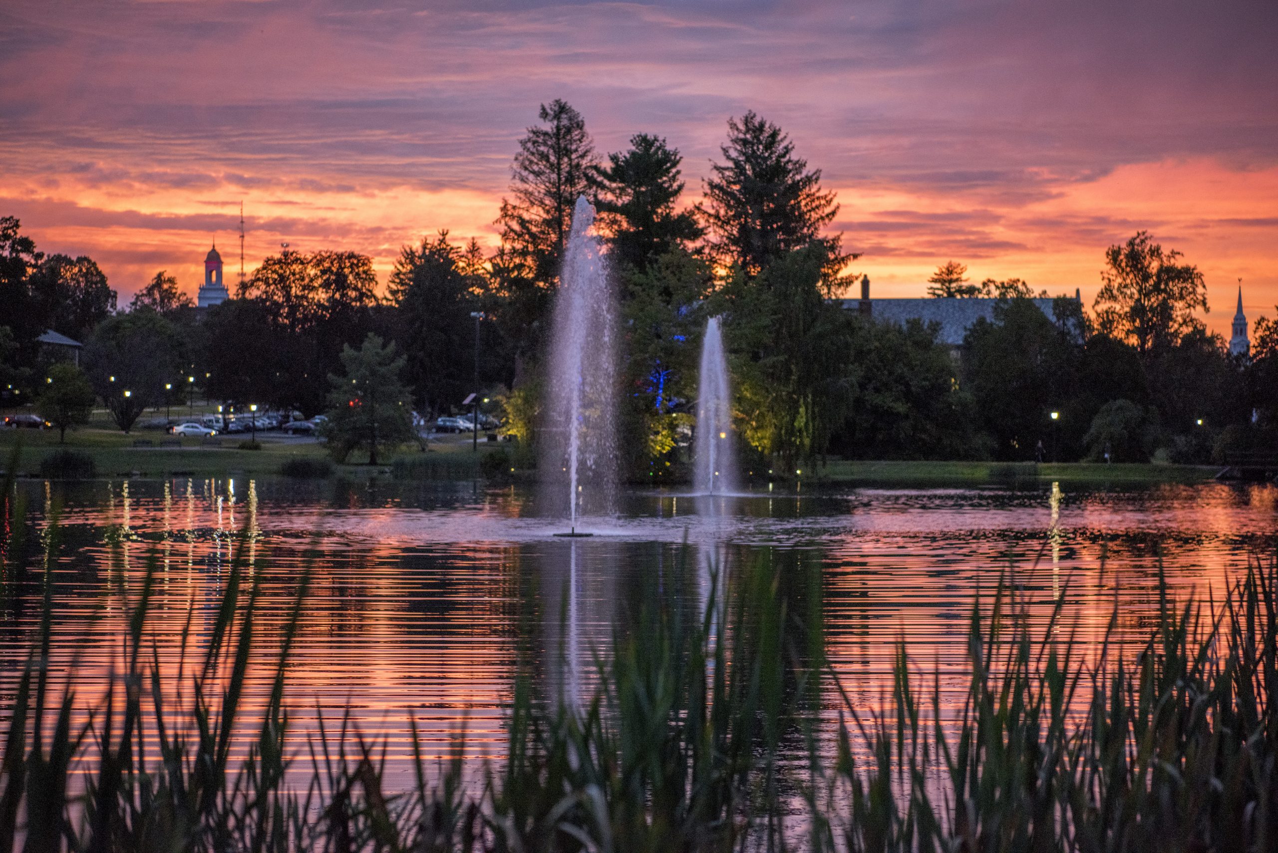 Mirror Lake at Sunset